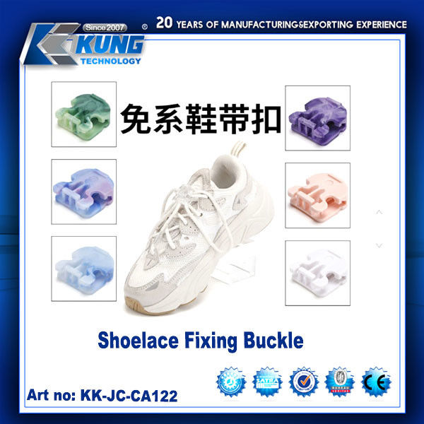 High Strength Nylon Shoelace Buckle Metal Adjustment / Quick Wear Resistant Rust-Proof Adjustable For Outdoor Hiking / Work Shoes