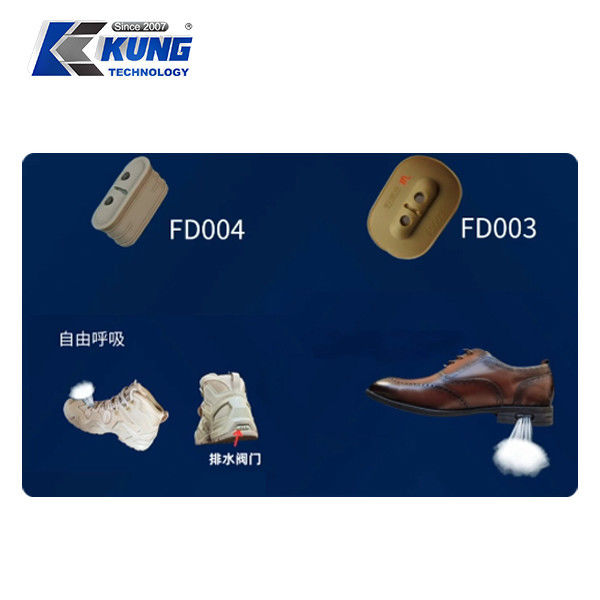 Waterproof Breathable Valve Shoe Making Accessories Uses Multi Layer Composite Membrane Technology