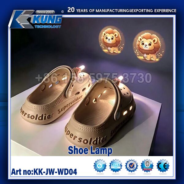 Creative Glowing LED Shoe Light with Colorful Lights for Easy Installation on Crocs