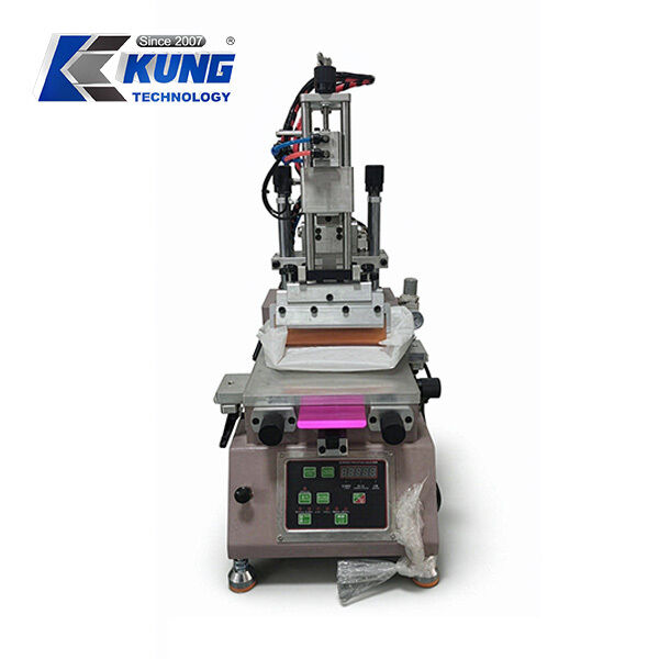 Printing Machine, Industrial Screen Printing Machine For Shoe Upper & Leather Logo Printing