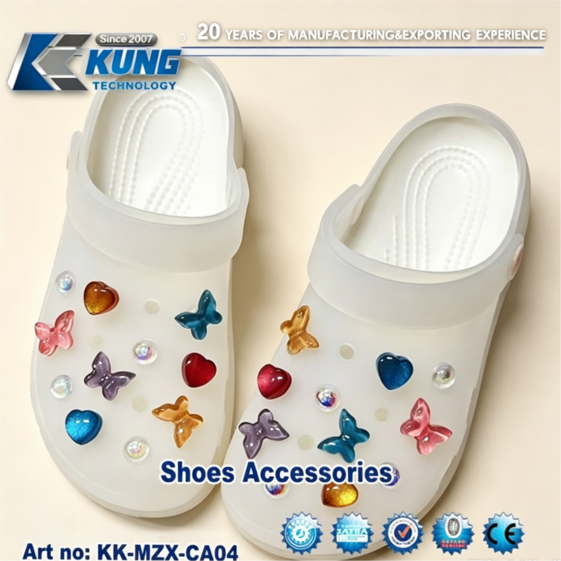 Fashion Colorful Trendy Decorative Shoe Charms Accessories