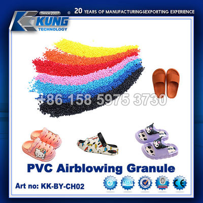 Produtos químicos de granulação de PVC para fabricação de sapatos