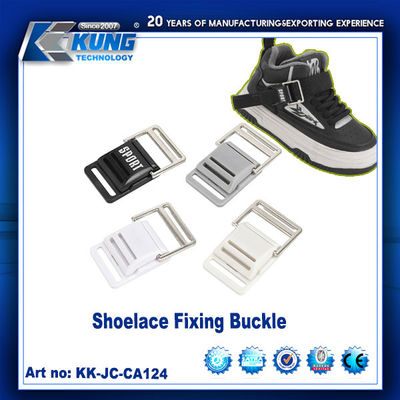 High Strength Nylon Shoelace Buckle Metal Adjustment / Quick Wear Resistant Rust-Proof Adjustable For Outdoor Hiking / Work Shoes