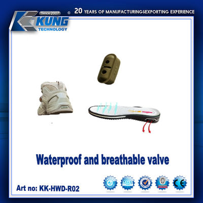 Waterproof Breathable Valve Shoe Making Accessories Uses Multi Layer Composite Membrane Technology