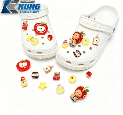DIY Crocs Sandais Acessórios de Sapatos