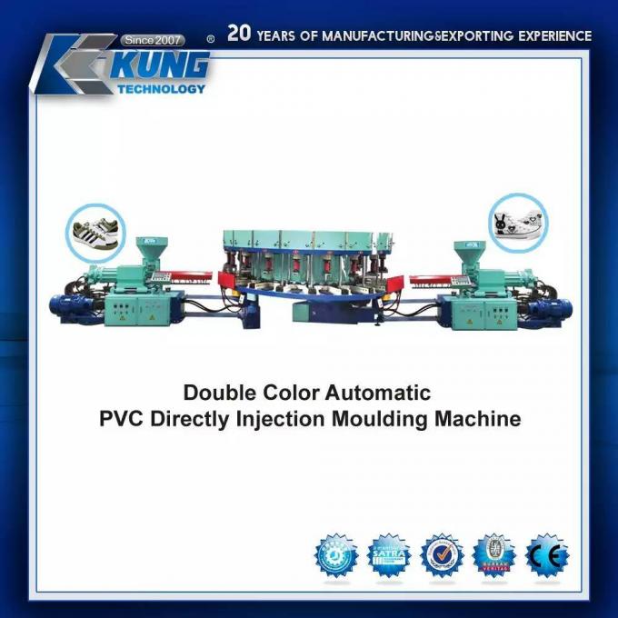 Da cor dobro do PVC máquina automática da modelagem por injeção diretamente