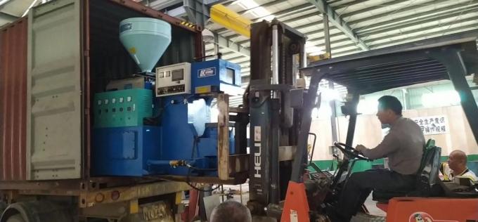 Máquina do PVC Airblowing da cor de 6 estações única