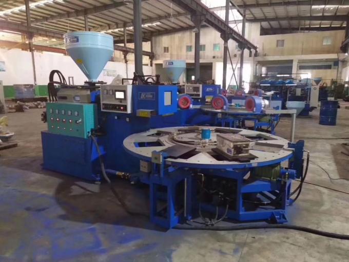 Máquina do PVC Airblowing da cor de 6 estações única
