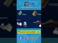 Acessórios para fabricação de calçados impermeável e válvula respirável para sola externa de calçados