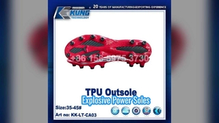Solas de futebol em TPU