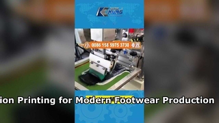 Máquina de serigrafia de precisão | Impressão de alta qualidade para calçados e materiais para calçados