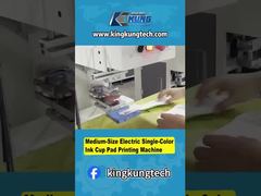 Nova máquina elétrica de impressão de almofadas para copos de tinta de cor única – impressora de precisão sem compressor de ar